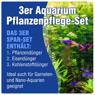 AQUALITY AQUARIUM 3er Pflanzenpflege Sparset
