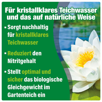 AQUALITY BIO-TeichKlärer 3in1 für Ihren Gartenteich