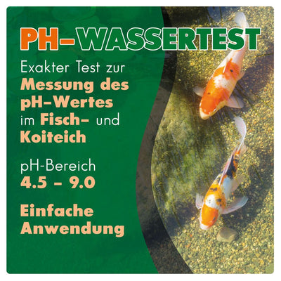 AQUALITY GARTENTEICH pH-Wassertest