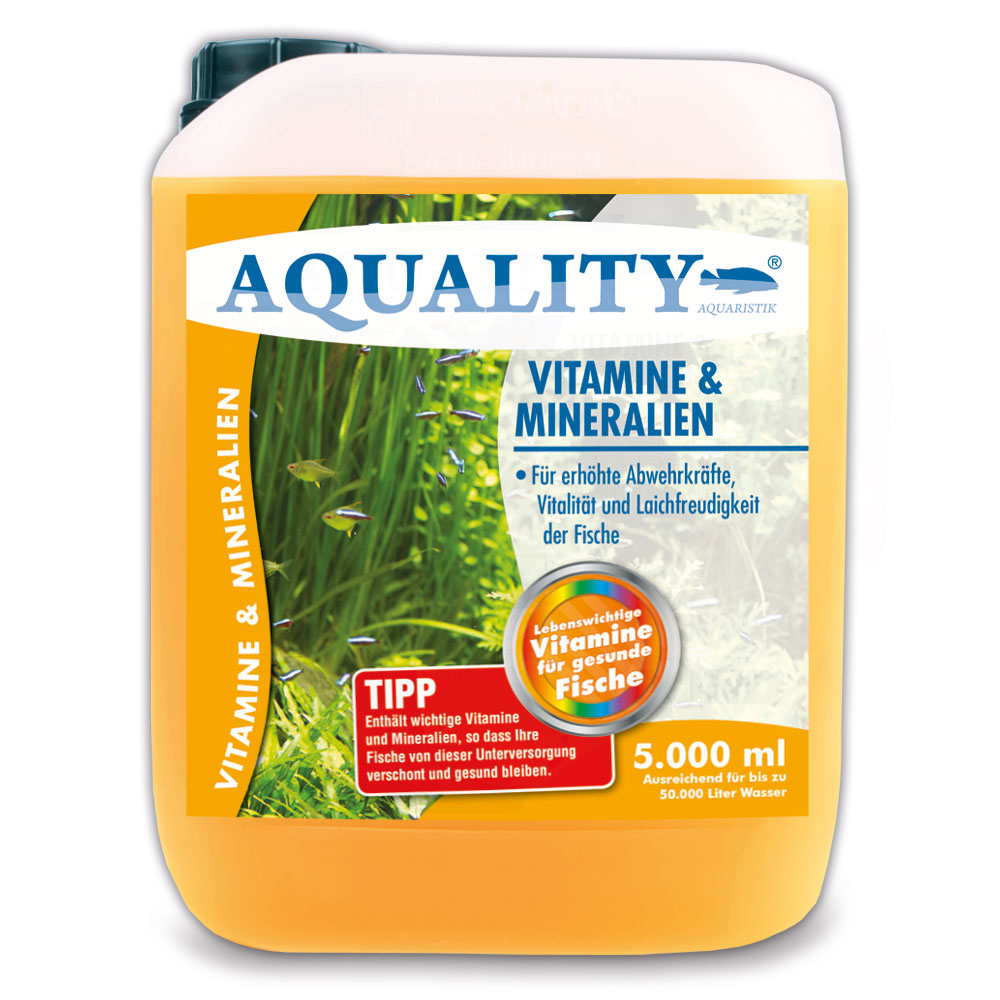 AQUALITY AQUARIUM Vitamine & Mineralien