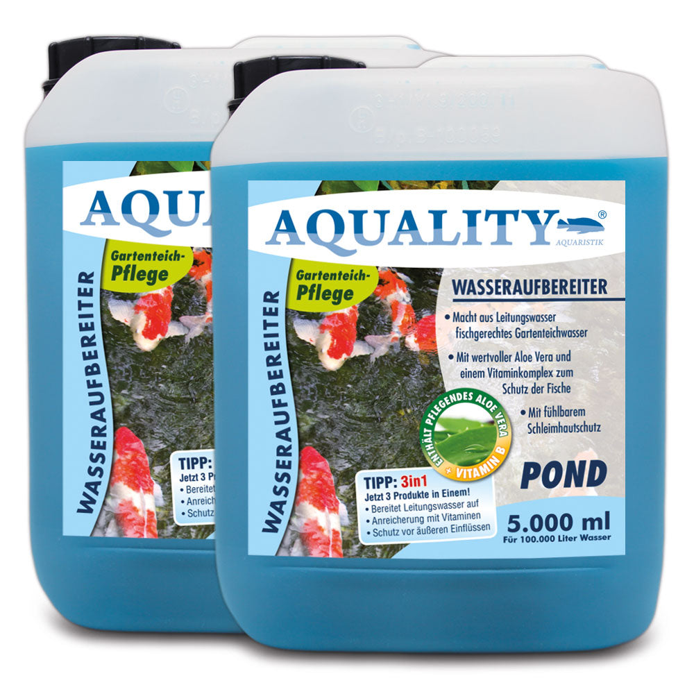 AQUALITY Gartenteich 3in1 Wasseraufbereiter