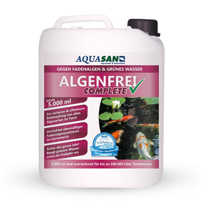 AQUASAN Gartenteich Algenfrei COMPLETE