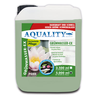 AQUALITY Grünwasser-EX POND für den Gartenteich