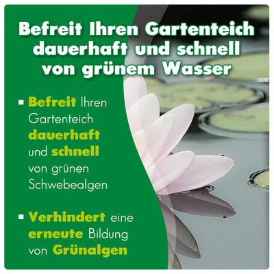 AQUALITY Grünwasser-EX POND für den Gartenteich