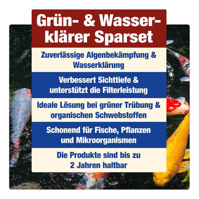 ZOOFUX Grün- & Wasserklärer Sparset