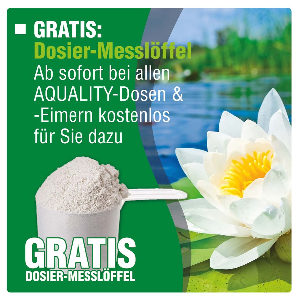 AQUALITY 5er Komplett Teichpflege-Set