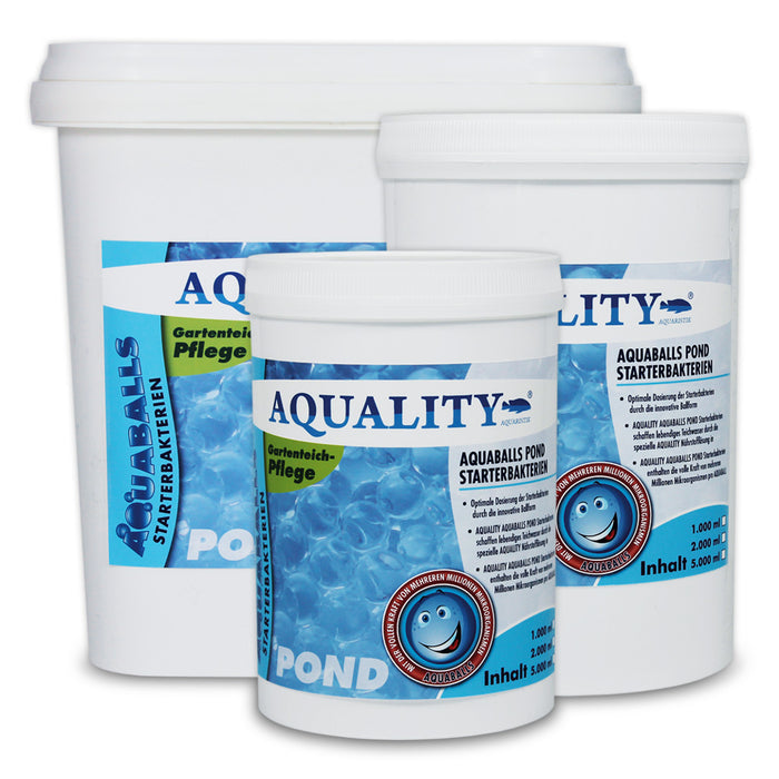 AQUALITY Gartenteich AQUABALLS Starterbakterien