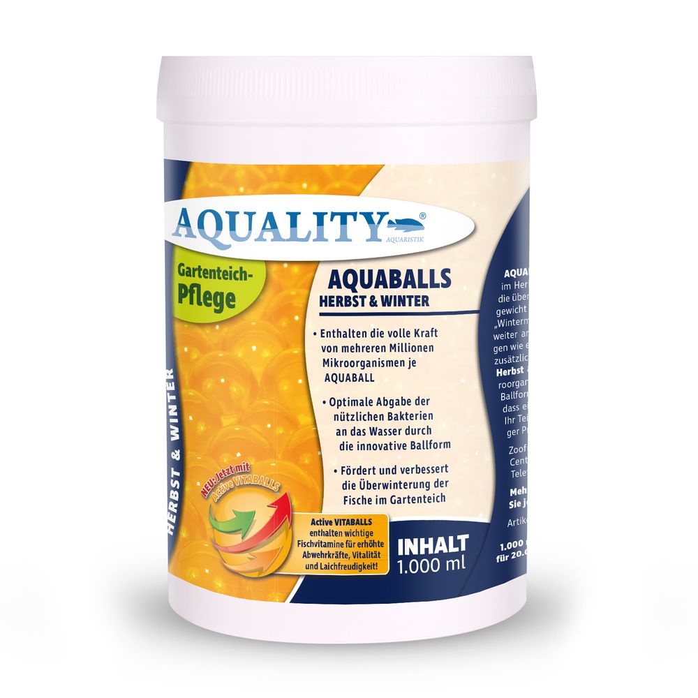 AQUALITY Gartenteich AQUALBALLS Herbst & Winter