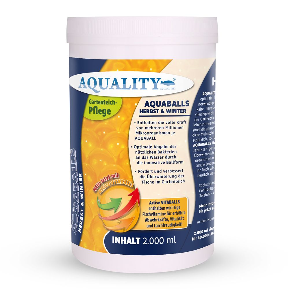 AQUALITY Gartenteich AQUALBALLS Herbst & Winter