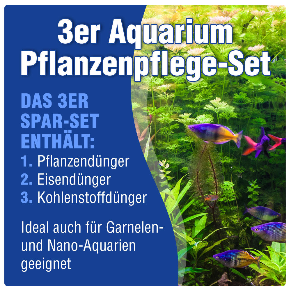AQUALITY AQUARIUM 3er Pflanzenpflege Sparset