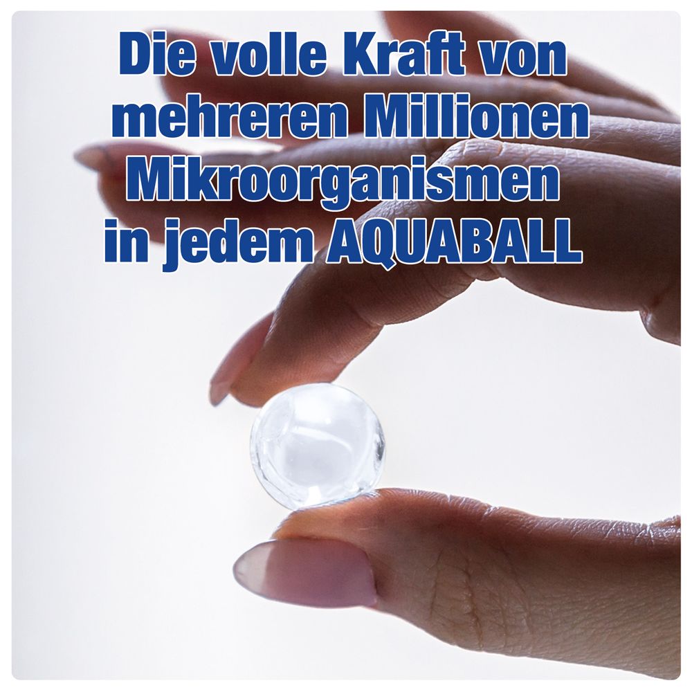 AQUALITY AQUABALLS - Mit über 12 Millionen (12.500.000) Mikroorganismen pro AQUABALL
