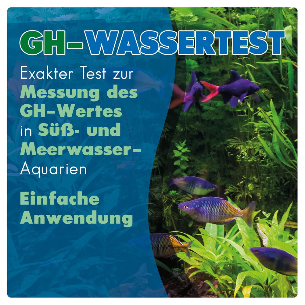 AQUALITY AQUARIUM GH-Wassertest (Gesamthärte)