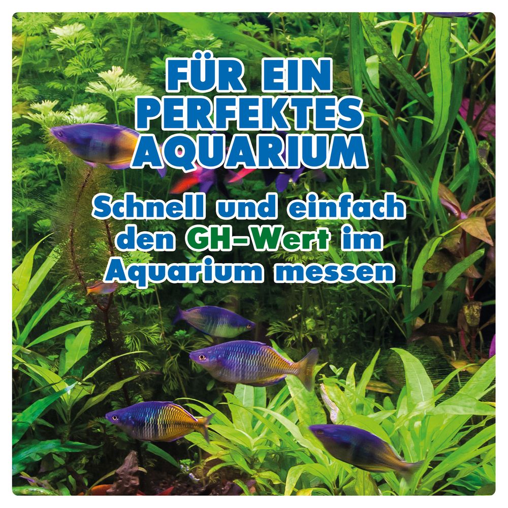 AQUALITY AQUARIUM GH-Wassertest (Gesamthärte)