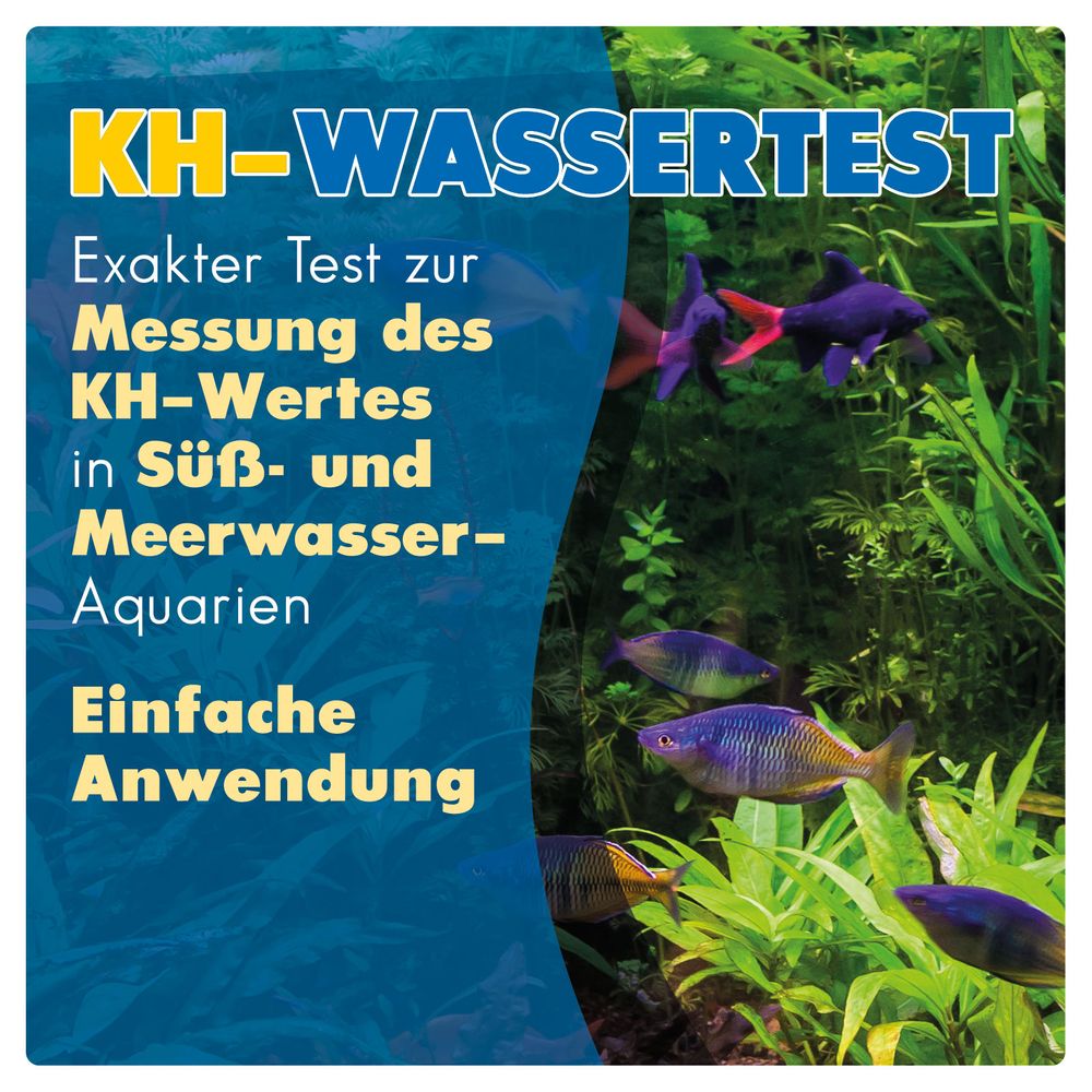 AQUALITY AQUARIUM KH-Wassertest (Karbonathärte)