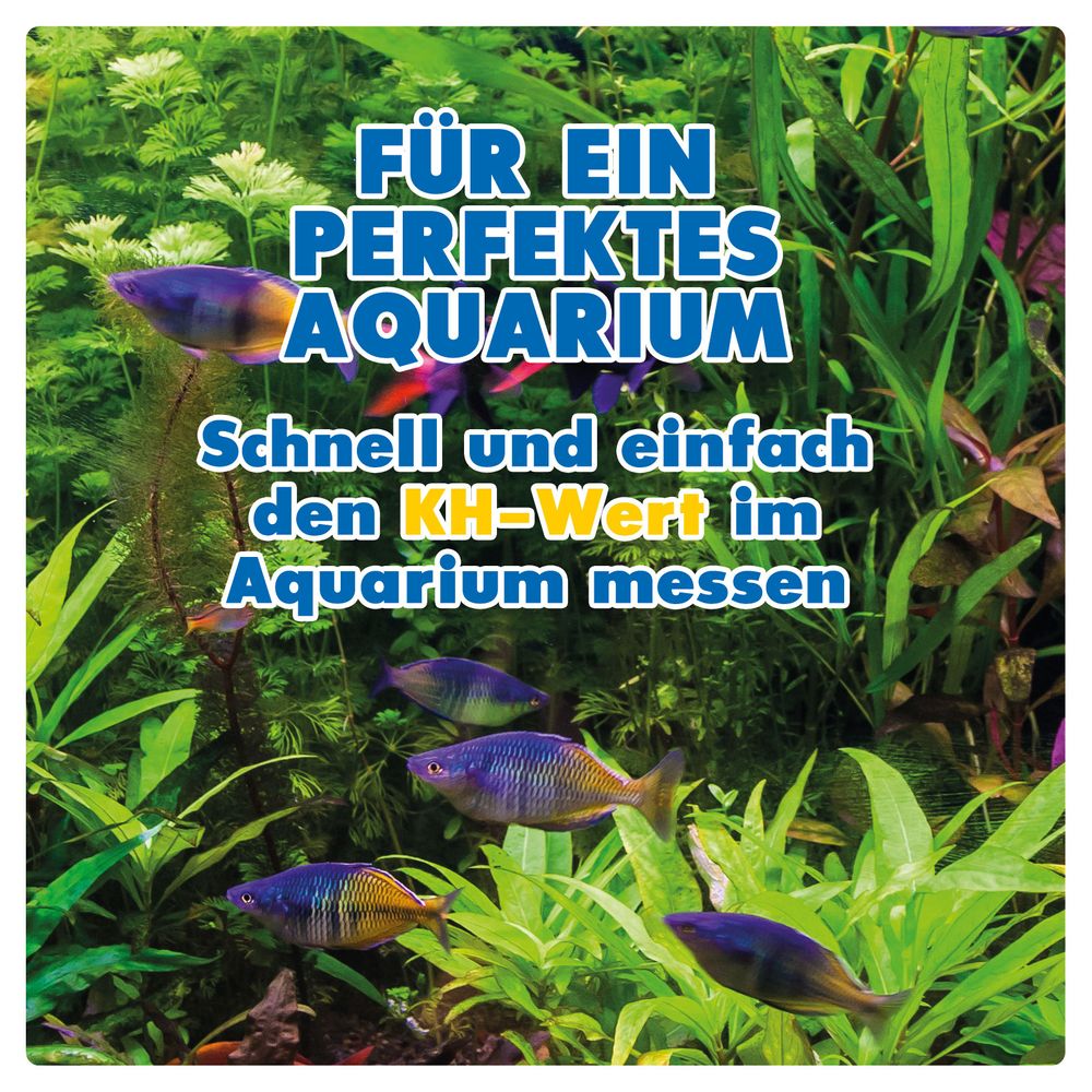 AQUALITY AQUARIUM KH-Wassertest (Karbonathärte)