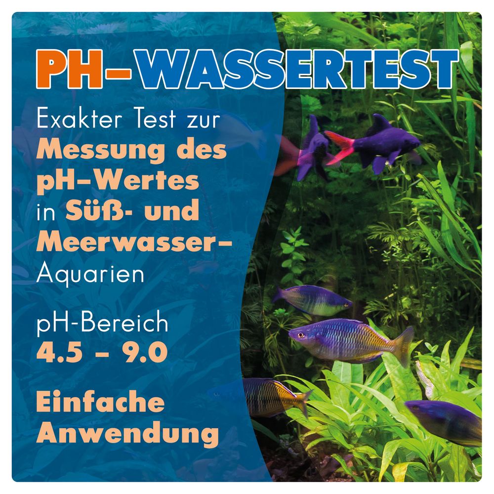 AQUALITY AQUARIUM pH-Wassertest