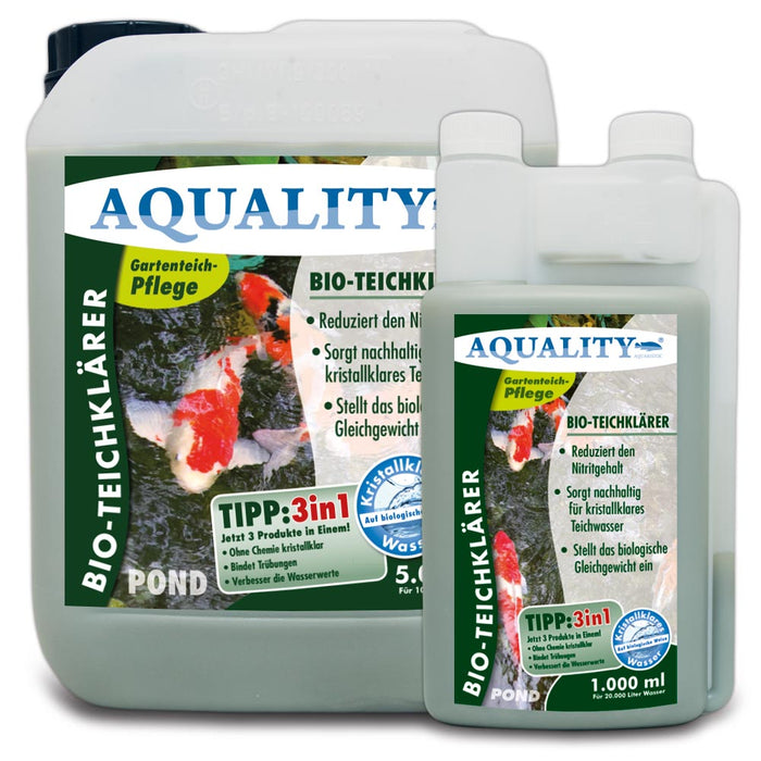 AQUALITY Gartenteich 3in1 BIO-TeichKlärer