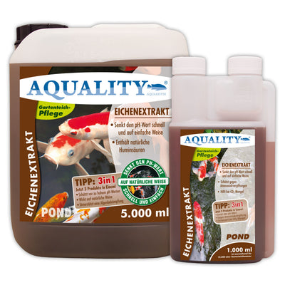 AQUALITY Eichenextrakt POND 3in1 für Ihren Gartenteich