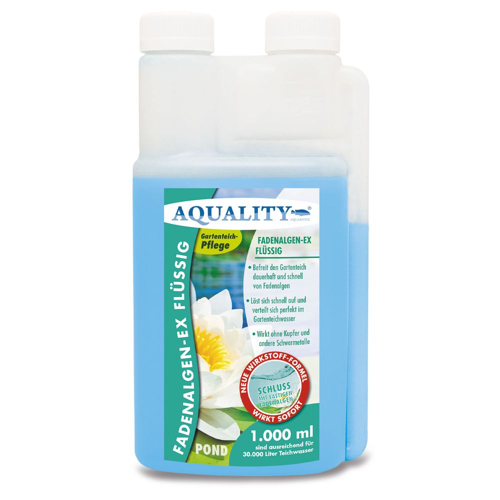 AQUALITY Fadenalgen-EX Flüssig POND für den Gartenteich