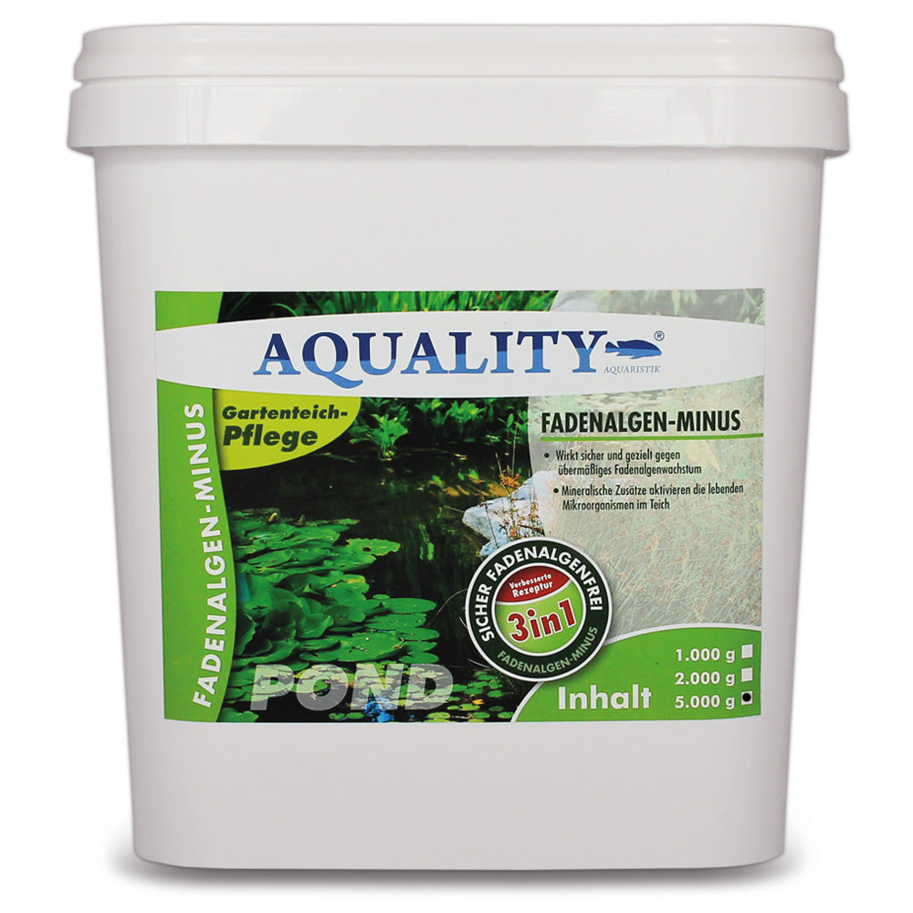 AQUALITY Gartenteich Fadenalgen-MINUS 3in1