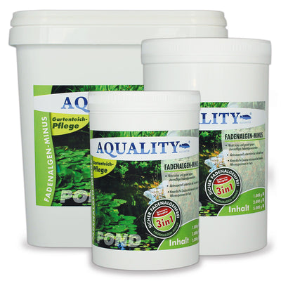 AQUALITY Gartenteich Fadenalgen-MINUS 3in1