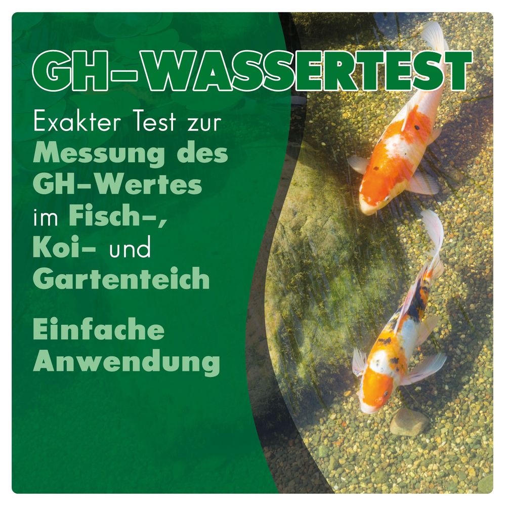 AQUALITY GARTENTEICH GH-Wassertest (Gesamthärte)