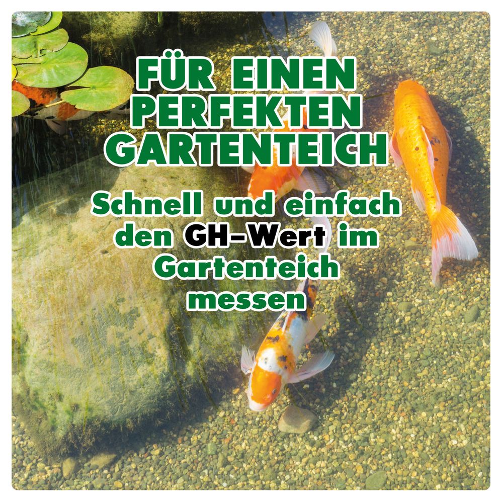 AQUALITY GARTENTEICH GH-Wassertest (Gesamthärte)