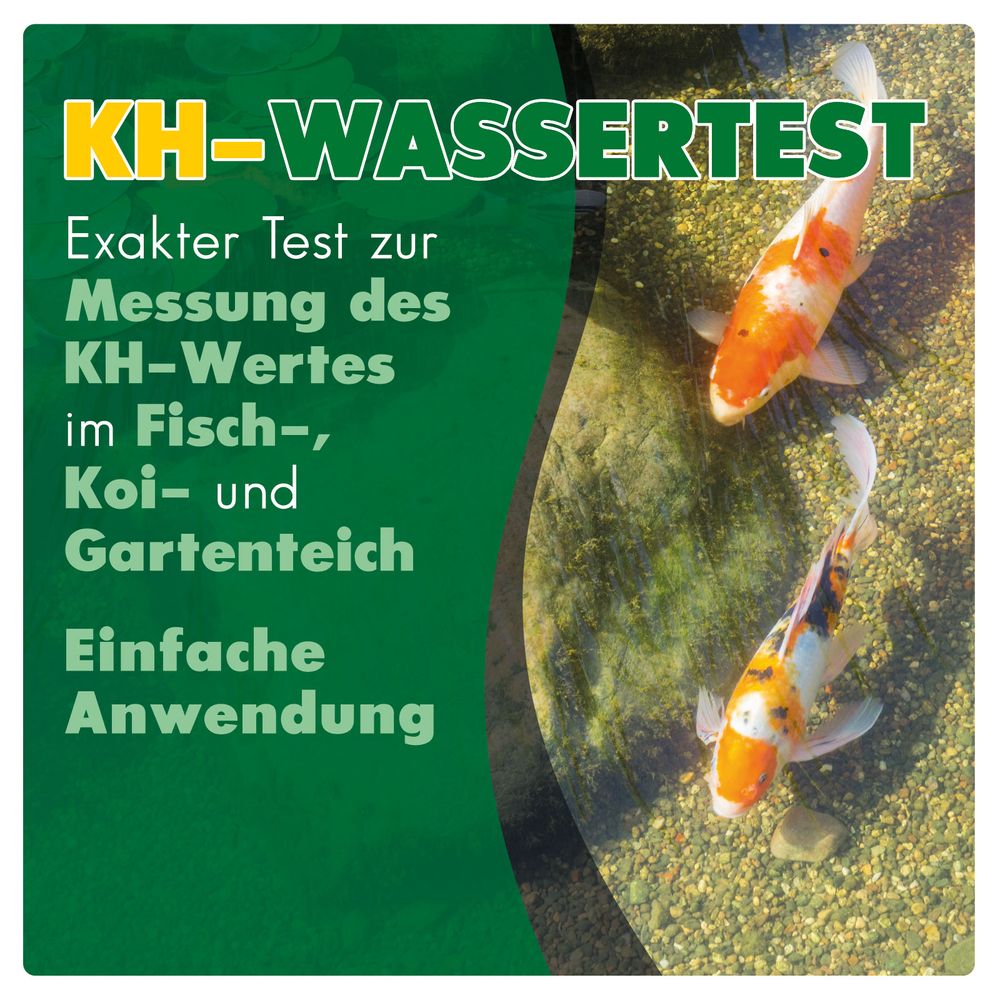 AQUALITY GARTENTEICH KH-Wassertest (Karbonathärte)