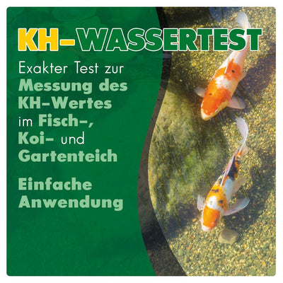 AQUALITY GARTENTEICH KH-Wassertest (Karbonathärte)
