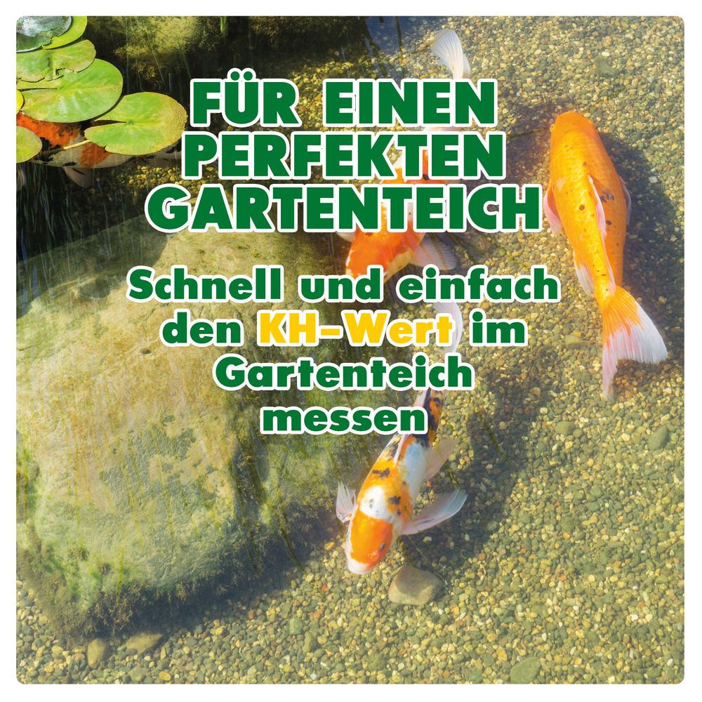 AQUALITY GARTENTEICH KH-Wassertest (Karbonathärte)