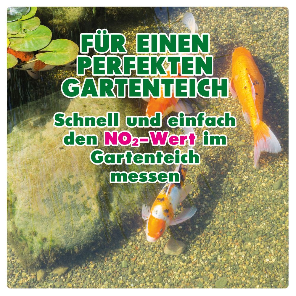 AQUALITY GARTENTEICH NO2-Wassertest (Nitritgehalt)