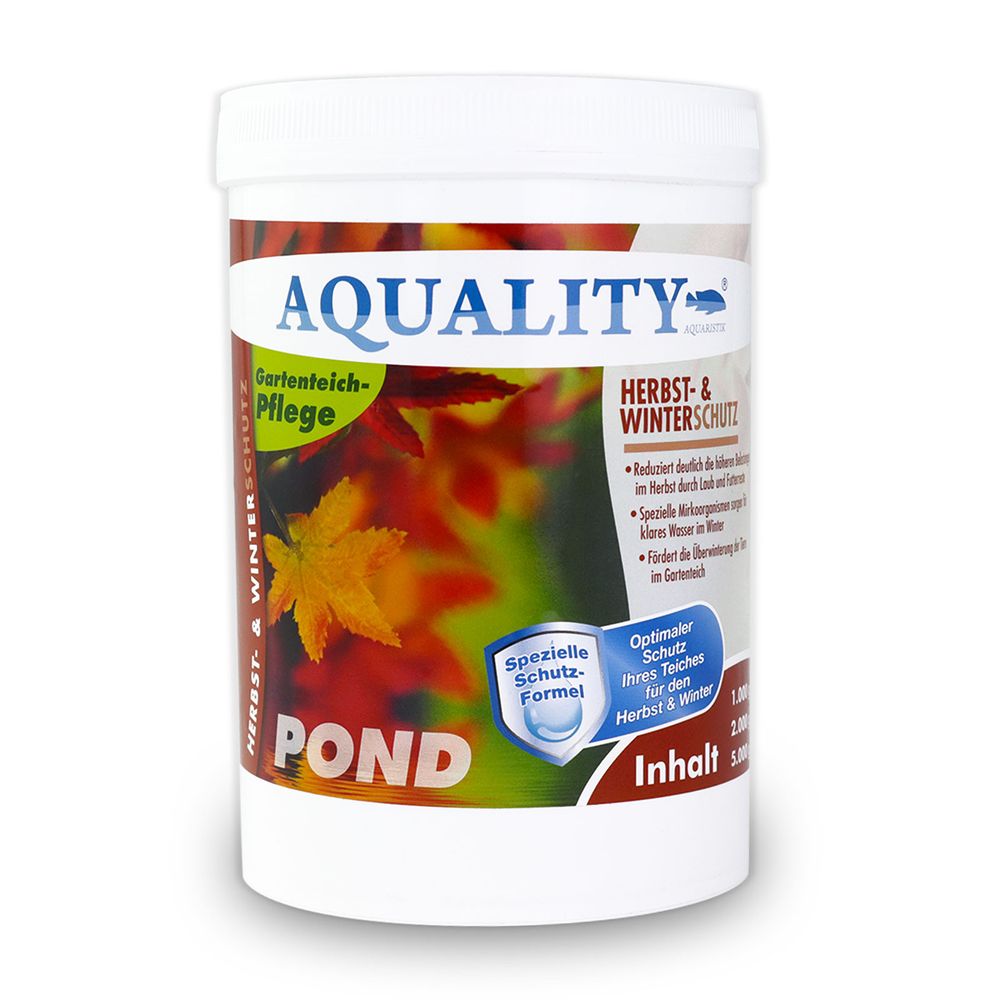 AQUALITY Gartenteich Herbst- & Winterschutz