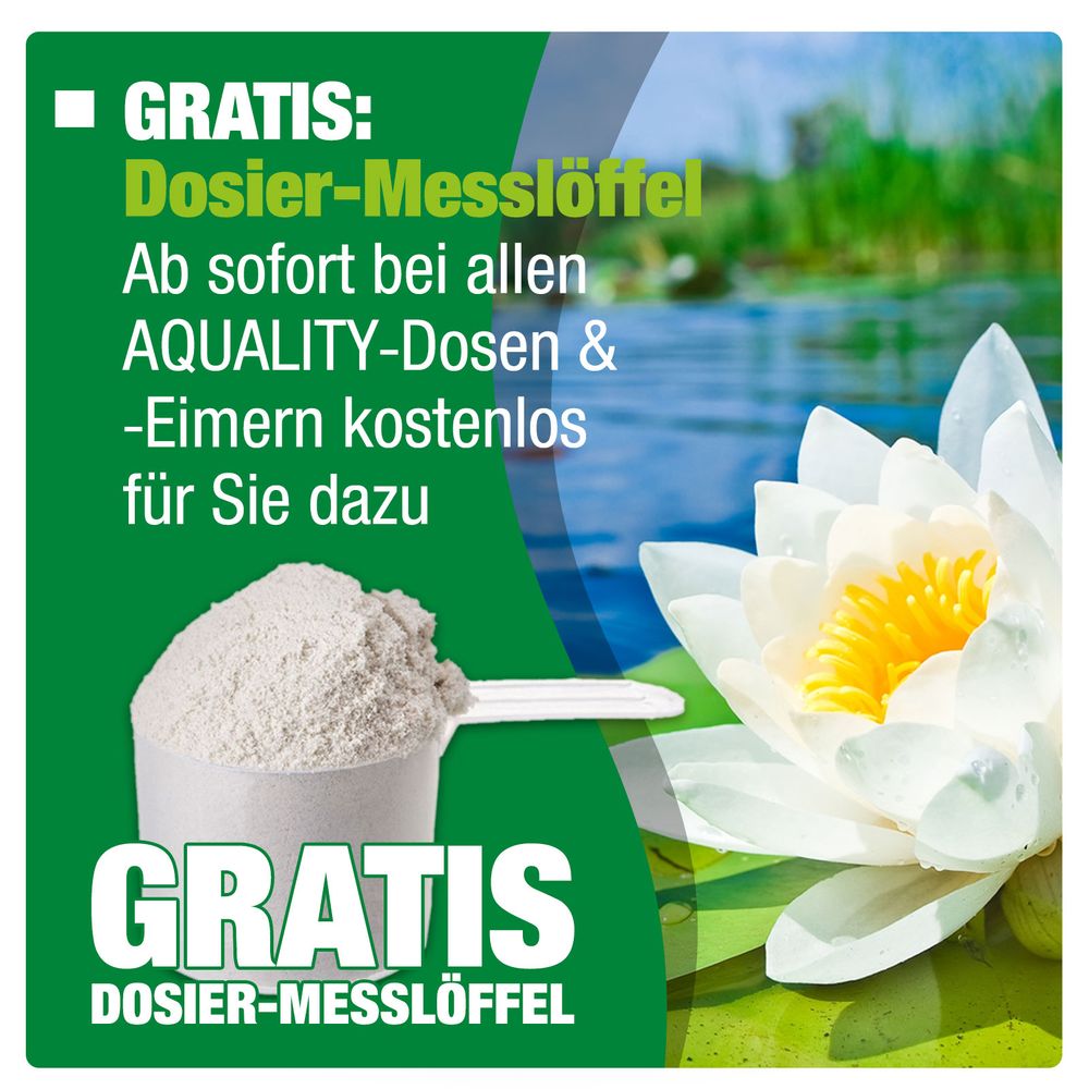 AQUALITY Gartenteich Regenwasser-Schutz