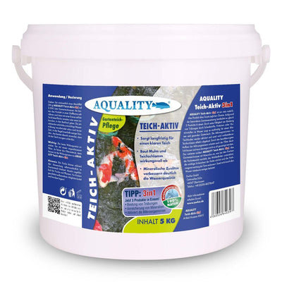 AQUALITY Teich-Aktiv 3in1 jetzt für Ihren Gartenteich