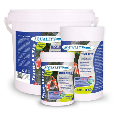 AQUALITY Teich-Aktiv 3in1 jetzt für Ihren Gartenteich