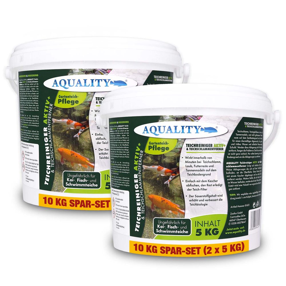 AQUALITY Teichreiniger & Teichschlammentferner