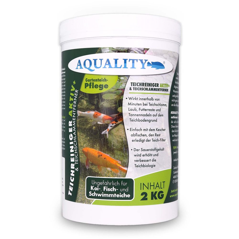 AQUALITY Teichreiniger & Teichschlammentferner