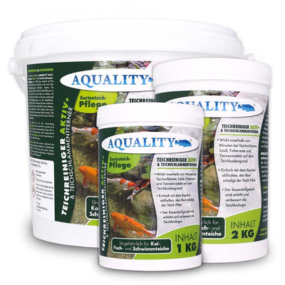AQUALITY Teichreiniger & Teichschlammentferner