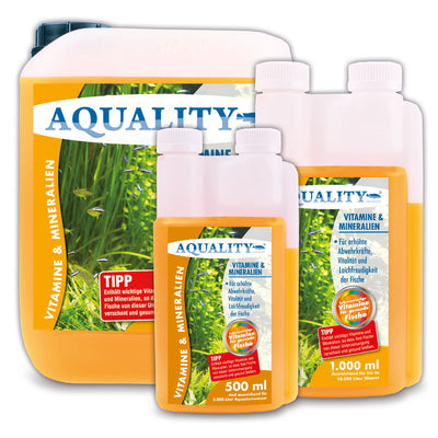 AQUALITY AQUARIUM Vitamine & Mineralien