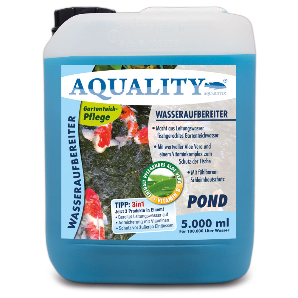 AQUALITY Gartenteich 3in1 Wasseraufbereiter
