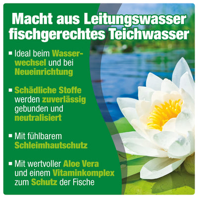 AQUALITY Gartenteich 3in1 Wasseraufbereiter