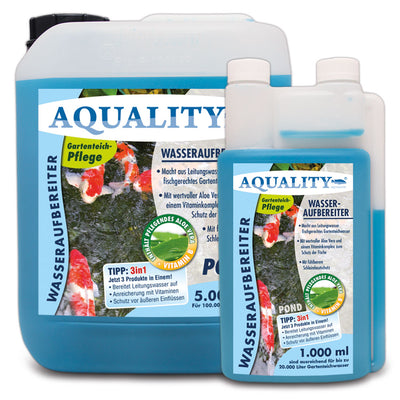 AQUALITY Gartenteich 3in1 Wasseraufbereiter