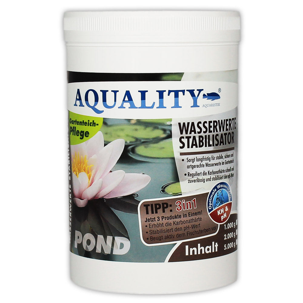 AQUALITY Gartenteich 3in1 Wasserwerte Stabilisator