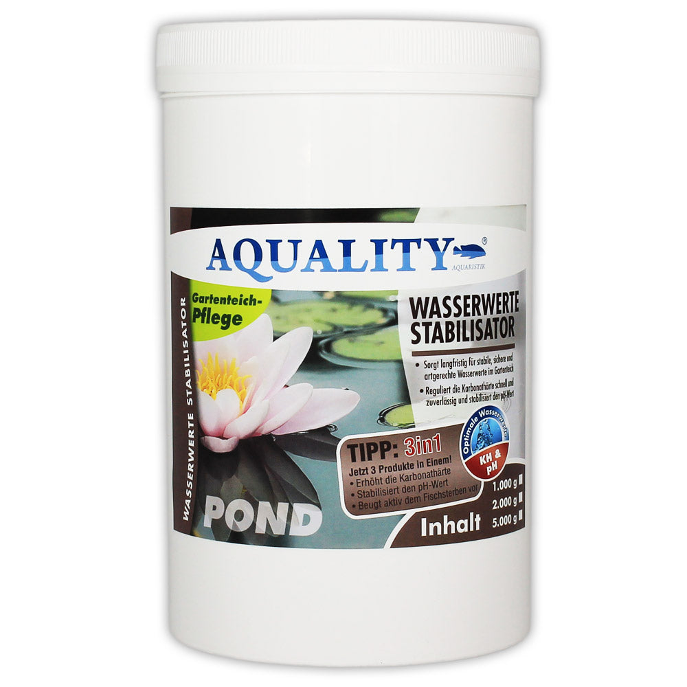 AQUALITY Gartenteich 3in1 Wasserwerte Stabilisator