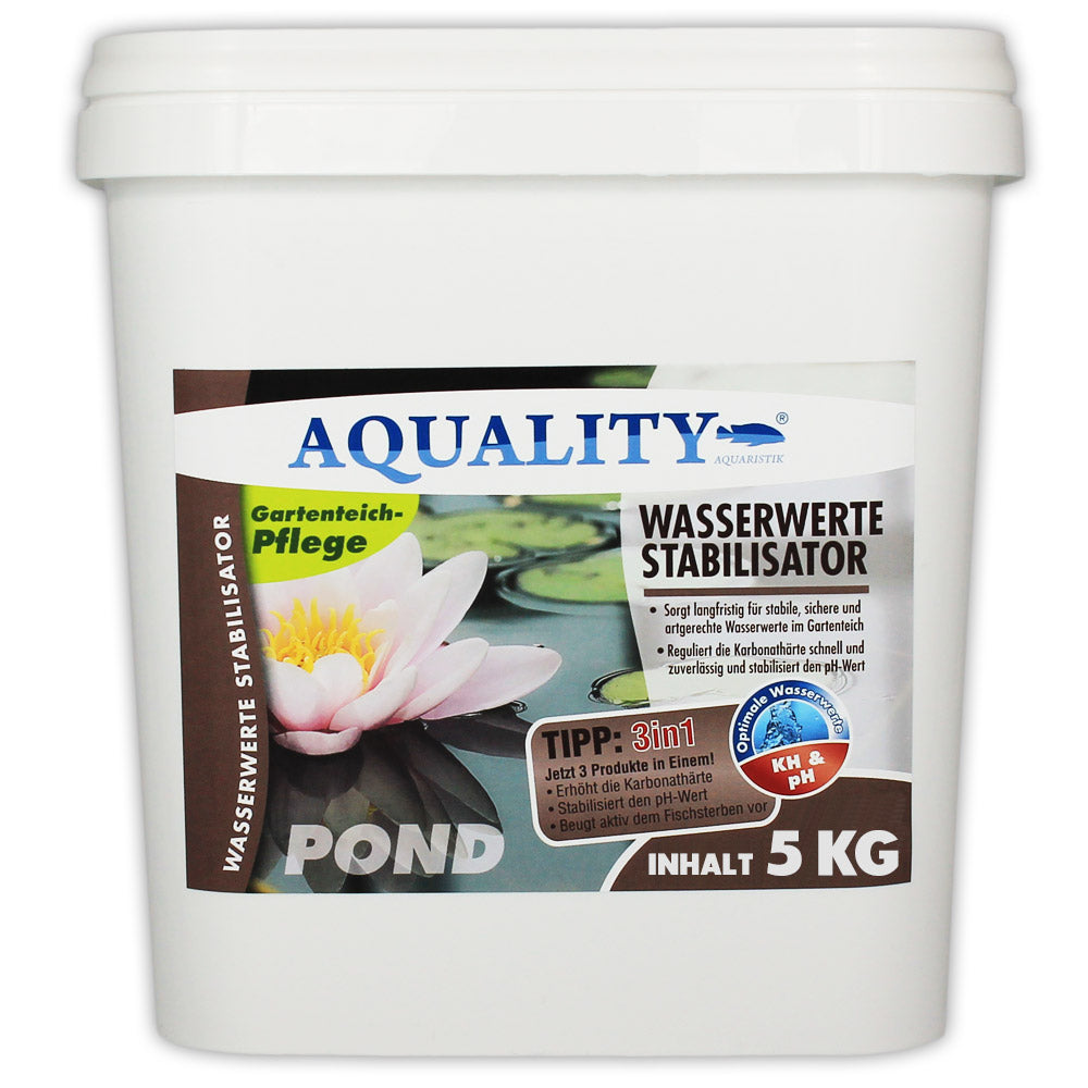 AQUALITY Gartenteich 3in1 Wasserwerte Stabilisator