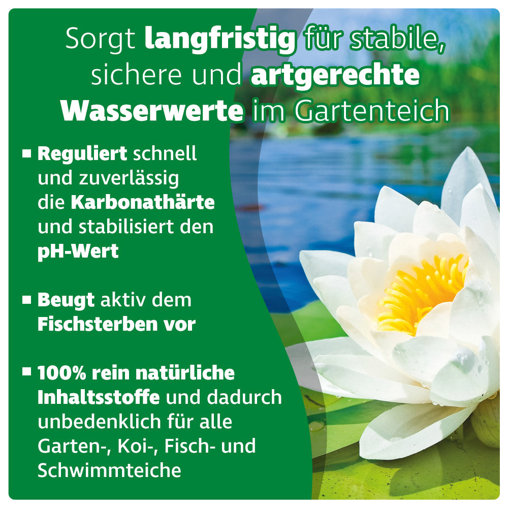 AQUALITY Gartenteich 3in1 Wasserwerte Stabilisator
