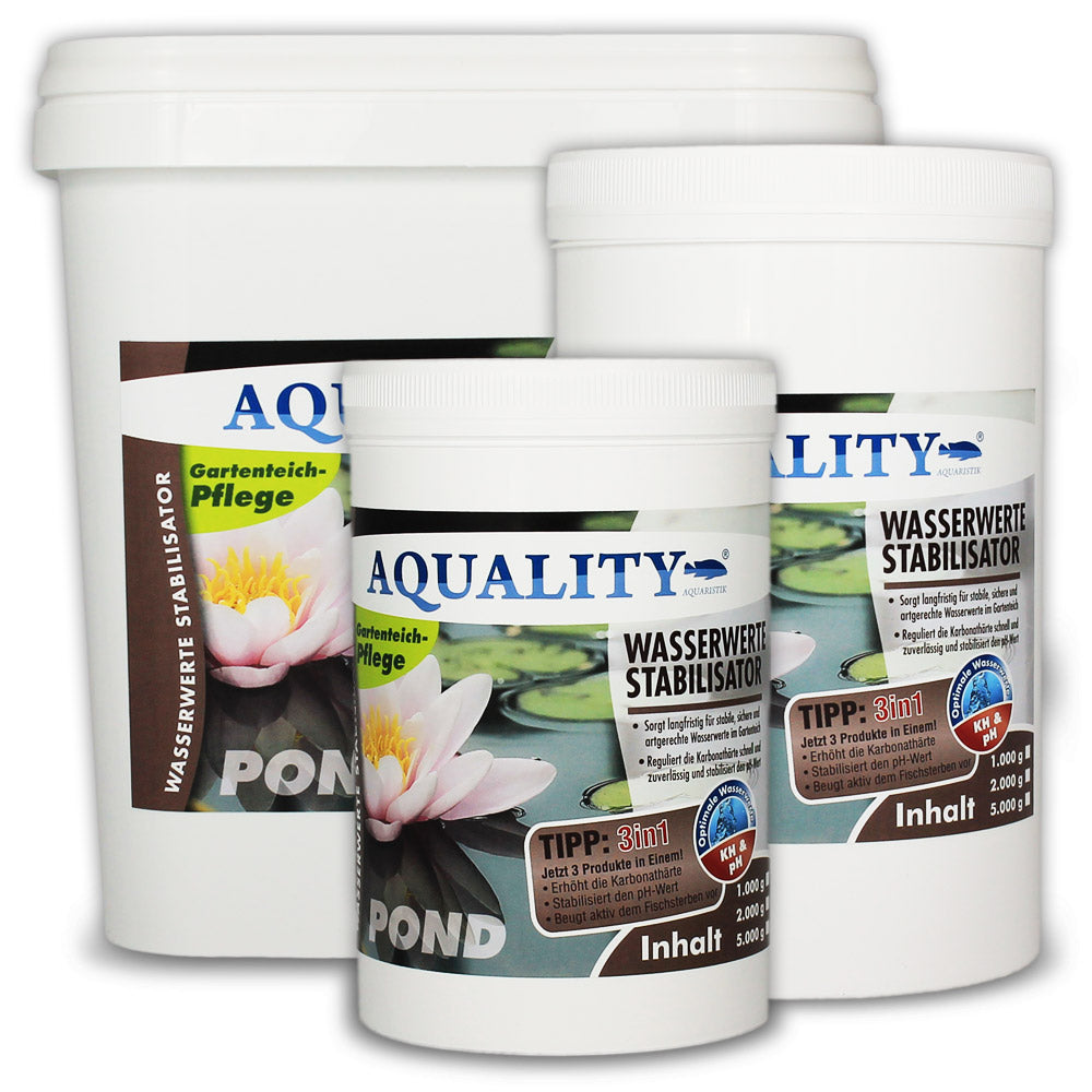 AQUALITY Gartenteich 3in1 Wasserwerte Stabilisator