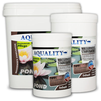 AQUALITY Gartenteich 3in1 Wasserwerte Stabilisator