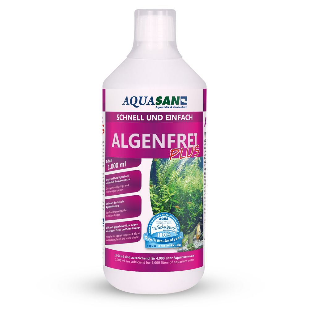 AQUASAN AQUARIUM Algenfrei PLUS