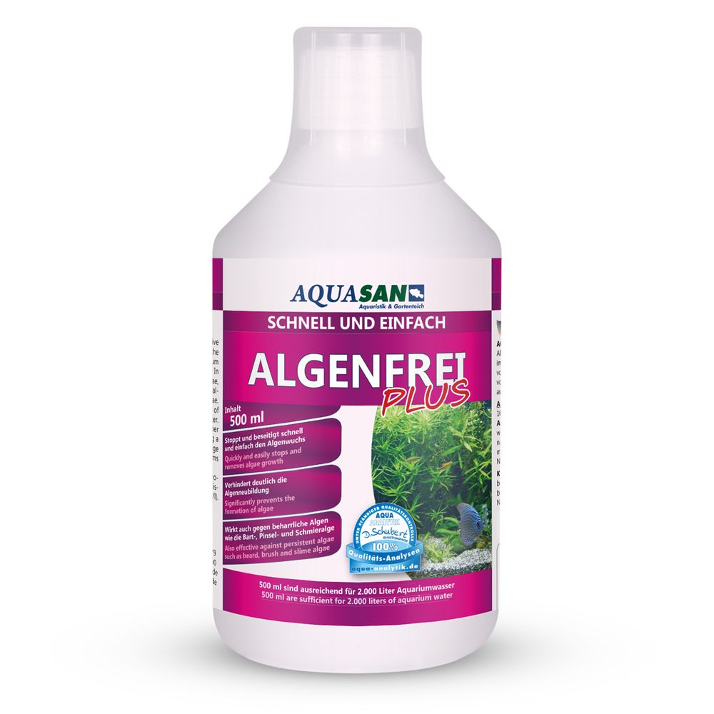 AQUASAN Aquarium Algenfrei PLUS